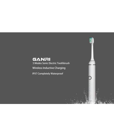 Buy NST005W Sonic Rechargeable Electric Toothbrush - 5 Modes IPX7 Waterproof White | International Shipping Available - Buy Online on GoSupps.com