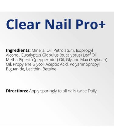 Clearnail Pro Fungal Nail Restorer - Nail Repair for Discolored Thickened Nails - Made in USA - 0.33 FL Oz - Buy Online on GoSupps.com
