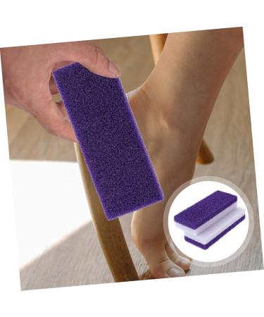 Ipetboom Pierre pour P dicure 2 Pi ces Violet 13x5x2 5 Cm Poign e Antid rapante pour Retirer Callosit s et Peau Morte Outil Exfoliant Pieds pour Usage Domestique - Buy Online on GoSupps.com