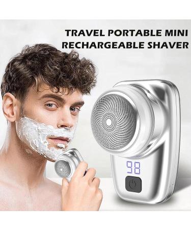Mini USB Portable Electric Shaver for Men - Wet and Dry, Waterproof, Pocket Size - Perfect for Home, Car, and Travel - Buy Online on GoSupps.com