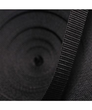 Devobunch 1 Inch Polypropylene Climbing Webbing Straps - Heavy Duty Black 10 Yard Roll for Dog Leash, Seat Belt, DIY Backpack Handles - Buy Online on GoSupps.com