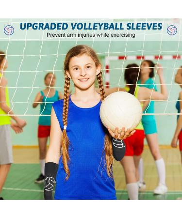 Hungdao Volleyball Knee Pads and Arm Sleeves Set for Girls, Women, Youth - Protective Gear for Hitting and Training - Buy Online on GoSupps.com