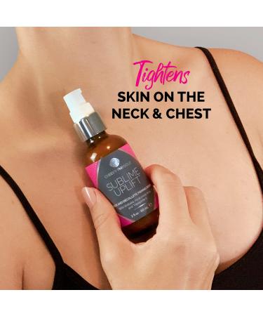 Sublime Uplift Neck Firming Serum - Anti-Aging Tightening Cream for Wrinkles & Crepey Skin on Neck Chest & D collet with Shiitake Extract Hyaluronic Acid & Peptides - Shop Internationally - Buy Online on GoSupps.com