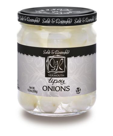 Sable and Rosenfeld Tipsy Onions 10.9 Ounce, 10.9 Ounce (Pack of 6)