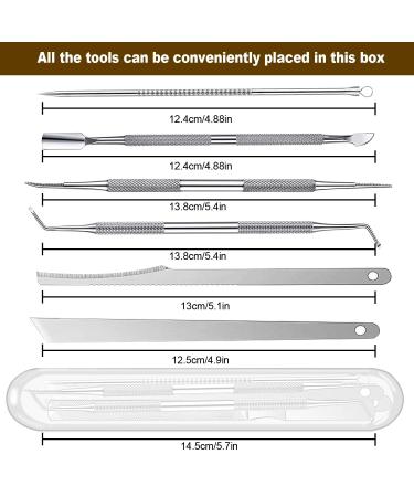 7-Pack Professional Surgical Stainless Steel Ingrown Toenail Tool Set for Safe Nail Cleaning Treatment - Pedicure Tools Kit - Buy Online on GoSupps.com