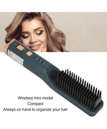 Portable Cordless Hair Straightener Brush | 3 Temperature Levels | 4000mAh Battery | Perfect for All Hair Types - Buy Online on GoSupps.com