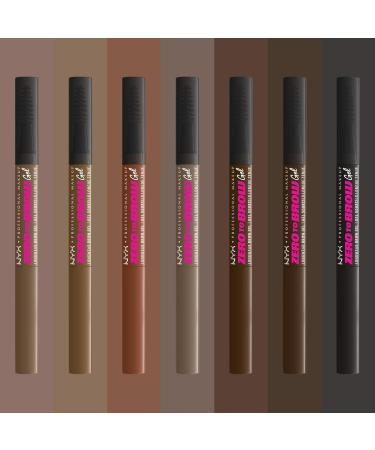 NYX PROFESSIONAL MAKEUP Zero to Brow - Longwear Eyebrow Gel in Espresso | Shop Internationally for Flawless Brows - Buy Online on GoSupps.com