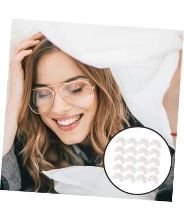 50-Piece Silicone Gel Nose Pads for Glasses | Slide-Resistant White Sunglasses Accessories | Comfortable Air Chamber Replacement - Buy Online on GoSupps.com