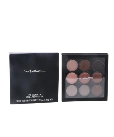 MAC Eye Shadow X 9 - Dusky rose times nine  1.06 Ounce  Multicolor Powder Multicoloured