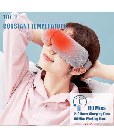 Buy Nadie Smart Eye Massager with Heat | Bluetooth Music 4 Modes & Vibration for Eye Strain & Migraines - International Shipping Available - Buy Online on GoSupps.com