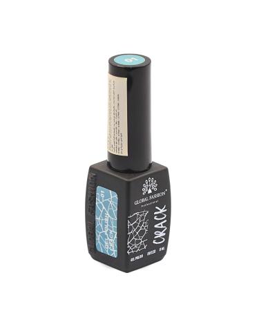 Crackle Gel Nail Polish - 12 Long-Lasting Colors | Captivating Cracked Effects for Salon-Quality Manicure at Home - 8ml - Buy Online on GoSupps.com