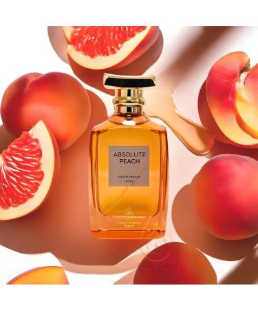Absolute Peach Perfume 100ml EDP - Unisex Fragrance with Bitter Peach Scent Long Lasting Perfect for Peach Lovers Warm Weather - Buy Online on GoSupps.com