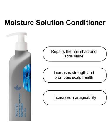 Eufora Nourish Hydrating Shampoo & Moisture Solution Conditioner Set - 16.9 oz/500ml - Buy Online on GoSupps.com