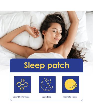 Natural Sleep Aid Patches - Fall Asleep Faster | 48 Sleep Patches for All Ages - Relieve Muscle Tension & Fatigue - Buy Online on GoSupps.com