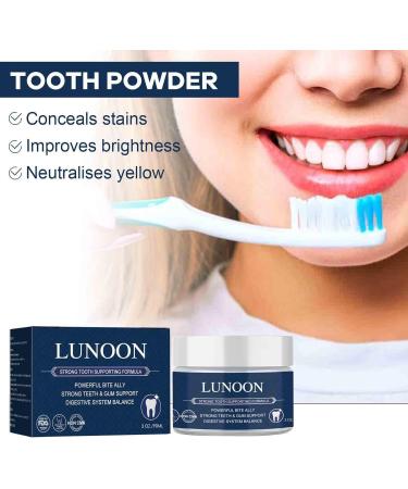 Fortbite Tooth Powder & Toothpaste | Strong Tooth Support & Remineralizing Formula for Healthy Teeth & Gums | Tooth Whitening & Stain Removal (1PC) - Buy Online on GoSupps.com