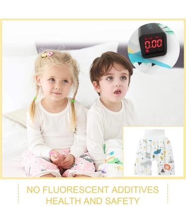Baby Diaper Skirt | Boys Girls 2-in-1 Training Pants | Waterproof Reusable Nappy Shorts | Polar Bear Design | High Waist for Belly Protection | Cotton TPU Material - Buy Online on GoSupps.com