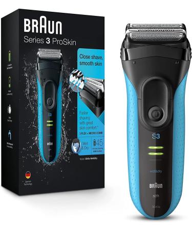 BRAUN Series 3 3040 Wet and Dry Shaver Electric Men's Razor Razors Shavers & Series 5 5018s Electric Razor for Men with Precision Trimmer Wet & Dry Rechargeable Shaver+Braun Series 5 - Buy Online on GoSupps.com