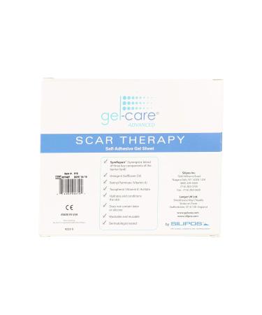 Silipos Gel-Care Advanced 610 Self-Adhesive Sheet - 5 x 6 in. | Hypoallergenic Scar Treatment Strip - Silicone Free | 1/Pkg - Buy Online on GoSupps.com