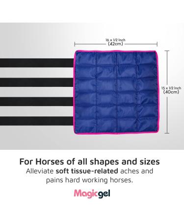 Magic Gel Cooling Gaiters for Horses - Ankle Knee & Hoof Relief - 1 Pack - Buy Online on GoSupps.com
