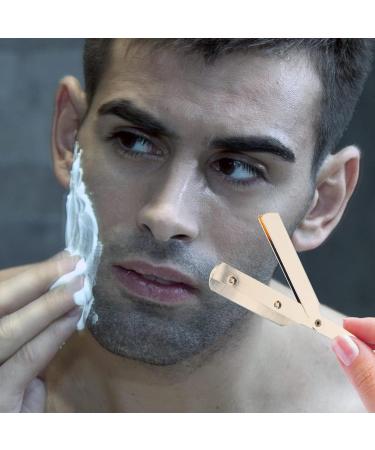 Fomiyes 2 STK Men's Razor Blades & Beard Trimmer - Stainless Steel Hair Cutting Tool for Precision Shaving - Buy Online on GoSupps.com
