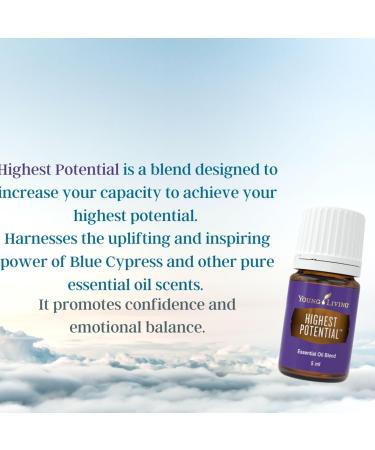 Young Living Highest Potential Essential Oil 5 ml | Aromatherapy for Confidence & Emotional Well-Being | Boost Focus & Positive Mindset International Shipping - Buy Online on GoSupps.com