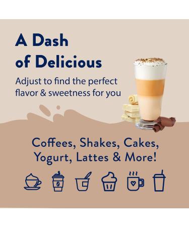 Jordan's Skinny Mixes Syrups White Chocolate Mocha  Barista Collection Sugar Free Coffee Flavoring Syrup  25.4 Ounce Bottle 25.4 Fl Oz (Pack of 1) White Chocolate Mocha - Buy Online on GoSupps.com