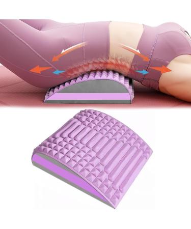 Yushengtai 2 in1-nack correction and lumbar spine stretch back extensor neck and back extensor neck and back extensor back stretcher to relieve neck and back stretch pain purple - Buy Online on GoSupps.com