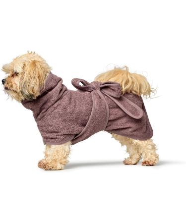 HUNTER Dog Bathrobe Riga - Size 50 Old Pink | Comfortable & Stylish Pet Bathing Solution - Buy Online on GoSupps.com