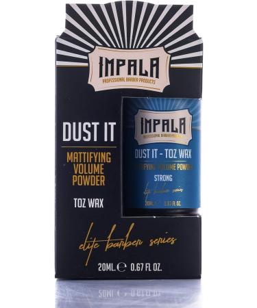 Impala Hair Powder Men Hair Styling Texturizing Powder For All Hair Types Instant Volume Matte Texture Easy to Use Fluffy & Natural & Lightweight Hair Powder Men Strong Hold 20g Pack of 1 20 g (Pack of 1) - Buy Online on GoSupps.com