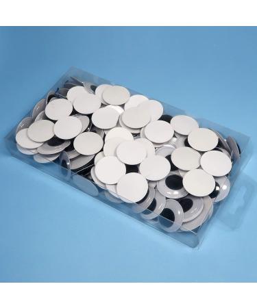 TOAOB 150pcs 1 Inch Self-Adhesive Black Wiggle Googly Eyes - DIY Arts & Crafts Accessories - Buy Online on GoSupps.com