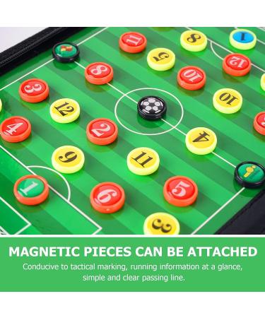 Pure Vie Soccer Coaches Tactical Board - Portable Magnetic Football Strategy Clipboard with Markers and Pen - Buy Online on GoSupps.com