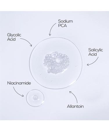 Hanhoo Pore Serum with Niacinamide | Gently Exfoliating Serum for Oily & Acne-Prone Skin | Clogged Pores Solution with Glycolic & Salicylic Acid | 1.01 Fl. Oz - Buy Online on GoSupps.com