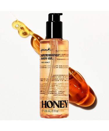 Victoria's Secret Pink Honey Soothing Body Care Oil 8 oz - Nourishing Body Oil for Soft Skin - International Shipping Available - Buy Online on GoSupps.com