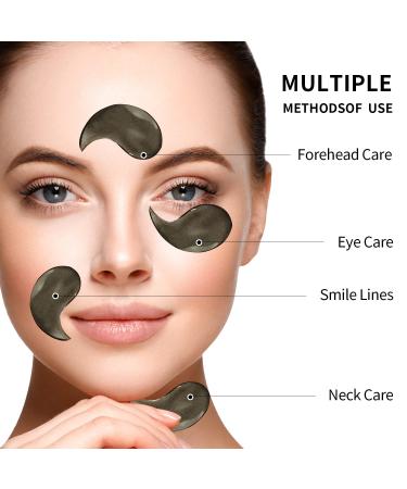 Black Pearl Under Eye Flaps - Multi-Effect Collagen Eye Mask for Dark Circles Bags and Fine Lines - 60 Pcs Anti-Aging Gel Pads - Buy Online on GoSupps.com