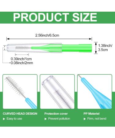 350 Pieces Interdental Brush & Flossers | Soft Gum Picks for Dental Hygiene | Mixed Color Tooth Cleaning Tools - Buy Online on GoSupps.com