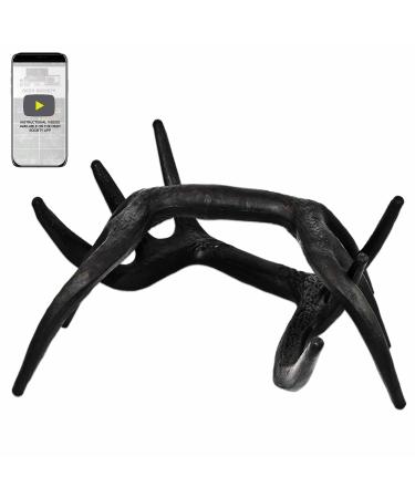 Illusion Systems Black Rack - Rattling Deer Antlers with Instructional Video