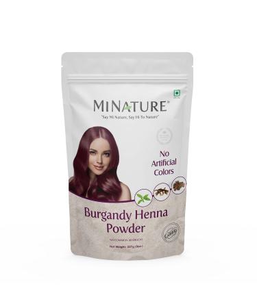 minature Burgandy Henna Powder Natural Hair Color Henna Based Artificial Preservative Free 227gram (1/2lb)(8Oz)