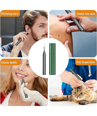 KouRy Ear Wax Removal Tool Ear Cleaner Earwax Removal Camera 1080P FHD Endoscope Wireless Ear Wax Remover Otoscope with LED Light Safe Ear Wax Removal Kit for Adults Kids &Pets (Green) - Buy Online on GoSupps.com