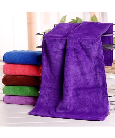 Microfiber Hair Towel 35x75 - Absorbent Thickened Barbershop & Salon Headscarf - Blue | Fast International Shipping - Buy Online on GoSupps.com