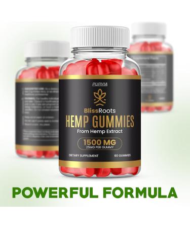 Bliss Roots Gummies - Official Formula - Bliss Roots Hemp Gummies BlissRoots Gummies Maximum Strength Vitamin Supplement Gummy Bliss Roots Hemp Advanced Support USA 1500mg Per Bottle (60 Gummies) - Buy Online on GoSupps.com
