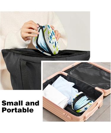 Colorful Dinosaur Silhouette Women's Napkin Storage Bag | Portable Menstruation & First Period Essentials - Buy Online on GoSupps.com