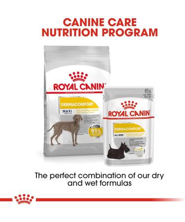 Royal Canin - Maxi Adult Dermacomfort Croquettes - 12 Kg Bag - Buy Online on GoSupps.com