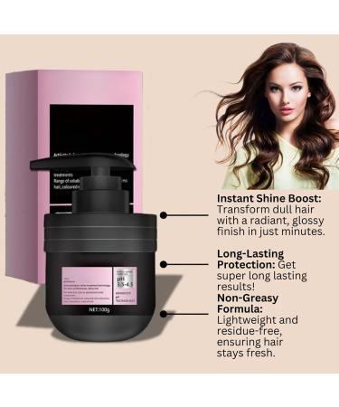 WDXIA Deep Conditioning Shiny Hair Mask Miracle Moisturizing Shine Deep Conditioning Shiny Hair Mask 100g Smoothing Conditioner 2X Shine - Buy Online on GoSupps.com