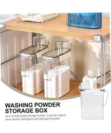HAPINARY 3pcs Laundry Storage Box Laundry Bottle Tide Laundry Liquid Plastic Transparent - Buy Online on GoSupps.com