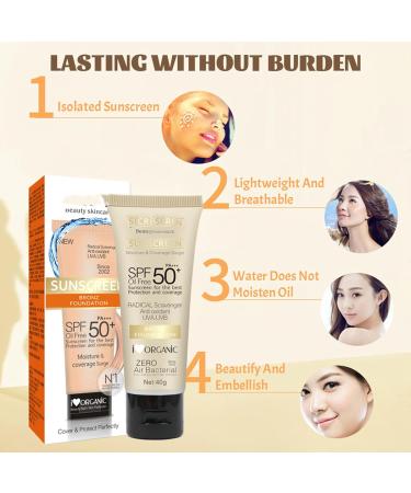 Power Face Primer With Sunscreen SPF 50 - Gel-Based Face Primer - Hydrating Makeup Primer for Face - Gripping Makeup Moisturizing Pores Minimizer - Smoothing Natural Vegan Power Grip Primer With Sunscreen SPF 50 - Buy Online on GoSupps.com