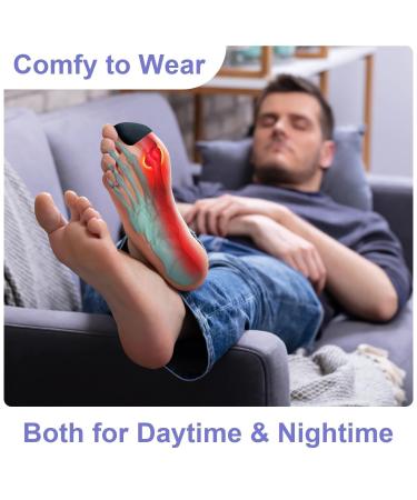 Big Toe Splint for Plantar Fasciitis Relief | Lightweight Toe Support Brace for Men & Women | Pain Solution for Flat Arches Achilles Tendonitis Heel Spurs & Foot Drop - Buy Online on GoSupps.com