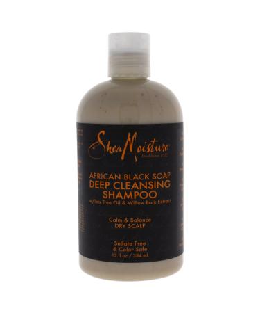 Shea Moisture African Black Soap Deep Cleansing Shampoo - 13 oz.