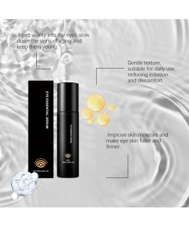 1PC S rum Pour Les Yeux Pour Les Cernes et Les Poches S rum Anti Cernes et Poche Sous Les Yeux Hommes et Femmes Cr me Anti- ge Pour Les Poches et Les Cerne Avec 360 Eye Roller Massage Ball 10ML - Buy Online on GoSupps.com