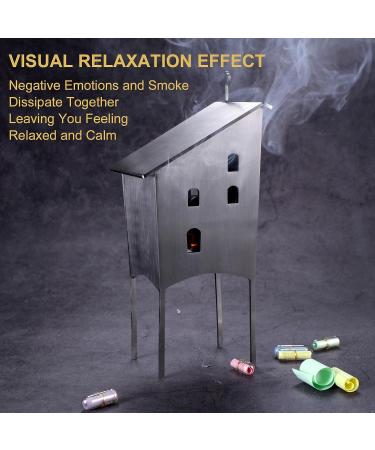 B BBPM Anxiety Relief Worry Hut | Stress Relief Home and Office Decor | Self Care Gifts for Relaxation and Mindfulness - Buy Online on GoSupps.com