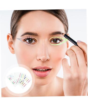 Healeved 28 Sets Paper Female Makeup Sticker Beauty Eyeliner Decal Beauty Supply - Buy Online on GoSupps.com